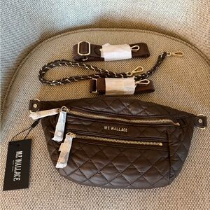 MZ Wallace Walnut Small Sling